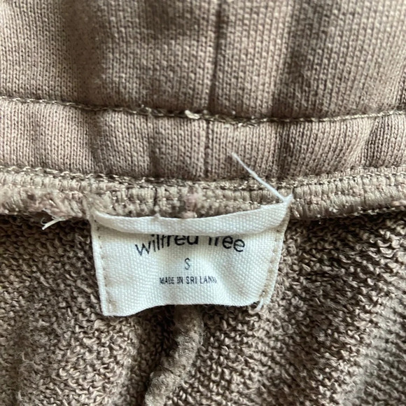 Wilfred Free Aritzia Organic  Cotton joggers oversized Sz S - Picture 5 of 10